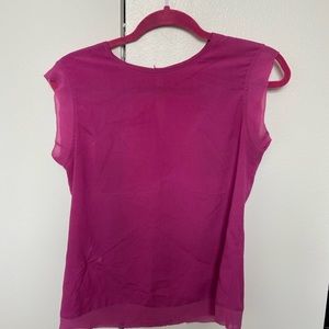 Naked Zebra Hot Pink Blouse